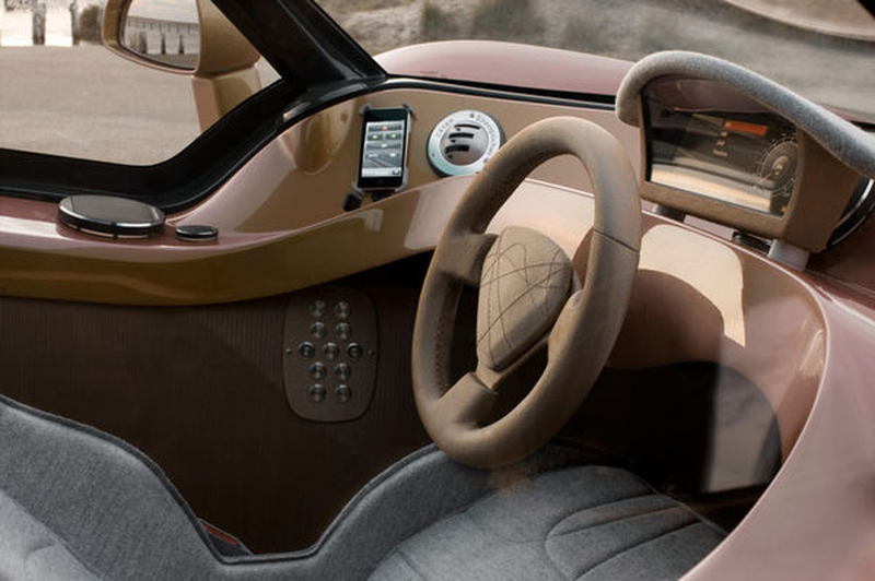 Illustration for article titled This Electric Car (Concept) Is Controlled by an iPhone